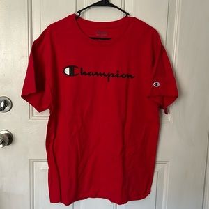 Worn Authentic Champion Athleticwear size Large Tshirt